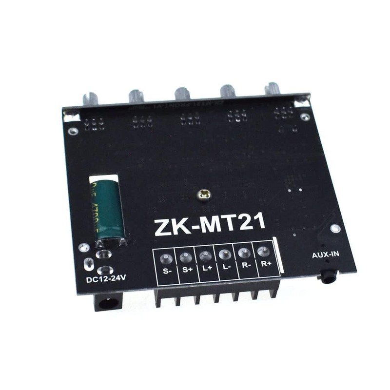 2PCS ZK-MT21 50W+50W+100W 12V-24V AUX Input Audio Power Amplifier