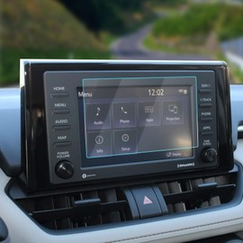 TTCR-II Compatible with 2019-2022 Toyota RAV4 LE XLE Screen Protector, for 2015-2018 RAV4 Screen Protector 7 Inch Camry Touchscreen Foil 2018-2020