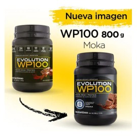 Evolution Proteina Suero De Leche (whey) Wp100 800 G Sabores Sabor Moka