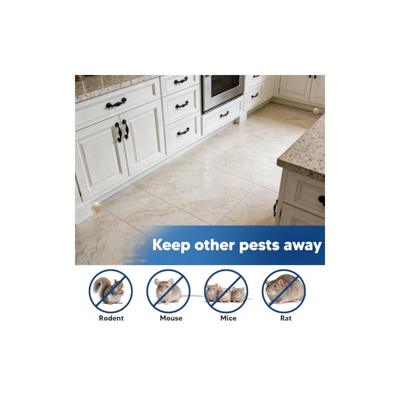 CONKAT Rodent Repellent - Natural Peppermint Balls for Mice