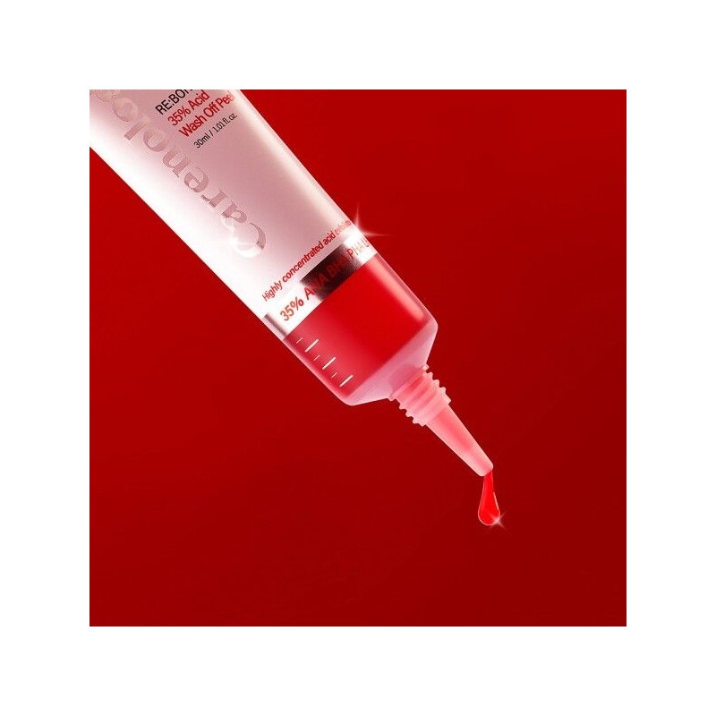 Carenology [케어놀로지] 리본 35% 애씨드 워시오프 필 30ml 3개 /