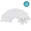 CRUGLA 12 Packs 4x6 Magnetic Picture Frames for Refrigerator Locker,