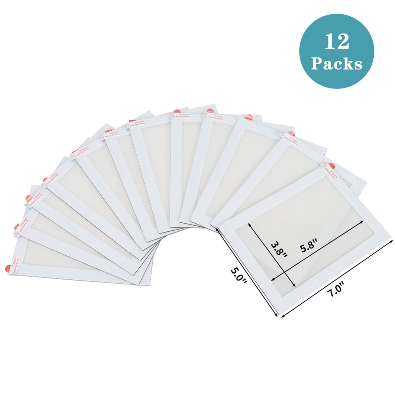 CRUGLA 12 Packs 4x6 Magnetic Picture Frames for Refrigerator Locker,