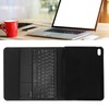 Tablet Case with Magnetic Keyboard Pencil Holder Touchpad for IOS
