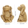 MAGICLULU Resin Monkey Adornment Monkey Decor for Office Tabletop Resin