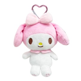 Hatayama Shoji 63202409 My Melody Mascot Pouch with Carabiner Total Length 5.1 inches (13 cm)
