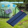 4 Pcs Mini Solar Panel,1W DC 6V Polysilicon Solar Cell
