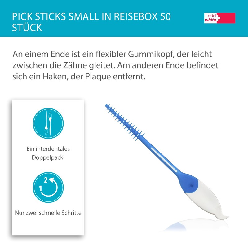 edel+white Pick Sticks Small in Travel Box Pack of 50