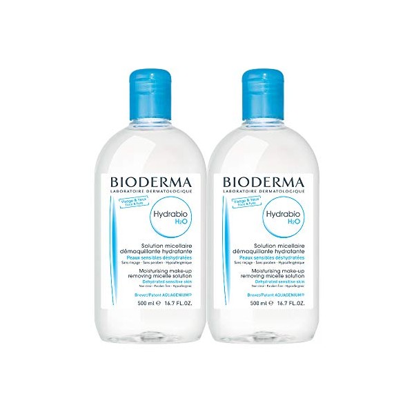 Bioderma Hydrabio DUO H2O Micellar Water Cleansing and Make-Up Removing