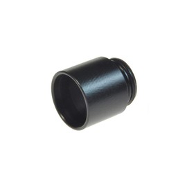 Armerah Top Hat 810 Drip Tip eCig Mouthpiece Short/Extra-Wide POM Black 5 Pack