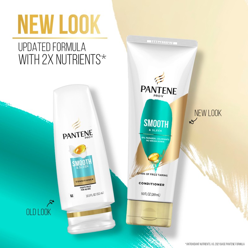 Pantene Pro-V Smooth & Sleek Duo Set Shampoo & Conditioner