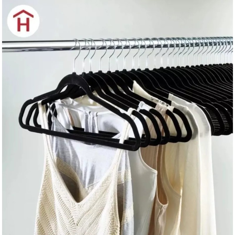 Storage Concept Percheros Ganchos Aterciopelados Para Ropa 15 Piezas