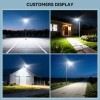 US Warehouse Solar LED Street Light High Brightness IP65 Outdoor