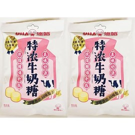 Milk Candy, Special Concentrated Milk Flavor, 102g, Pack of 2 特浓牛奶糖