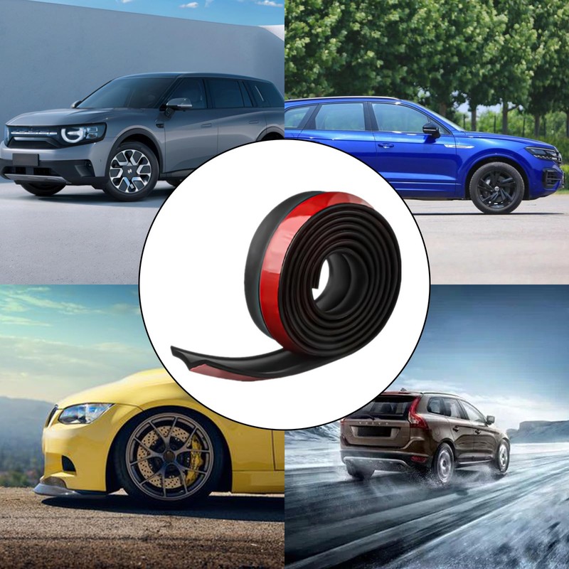 2.5 m / 8.2 ft Universal Car Bumper Front Spoiler