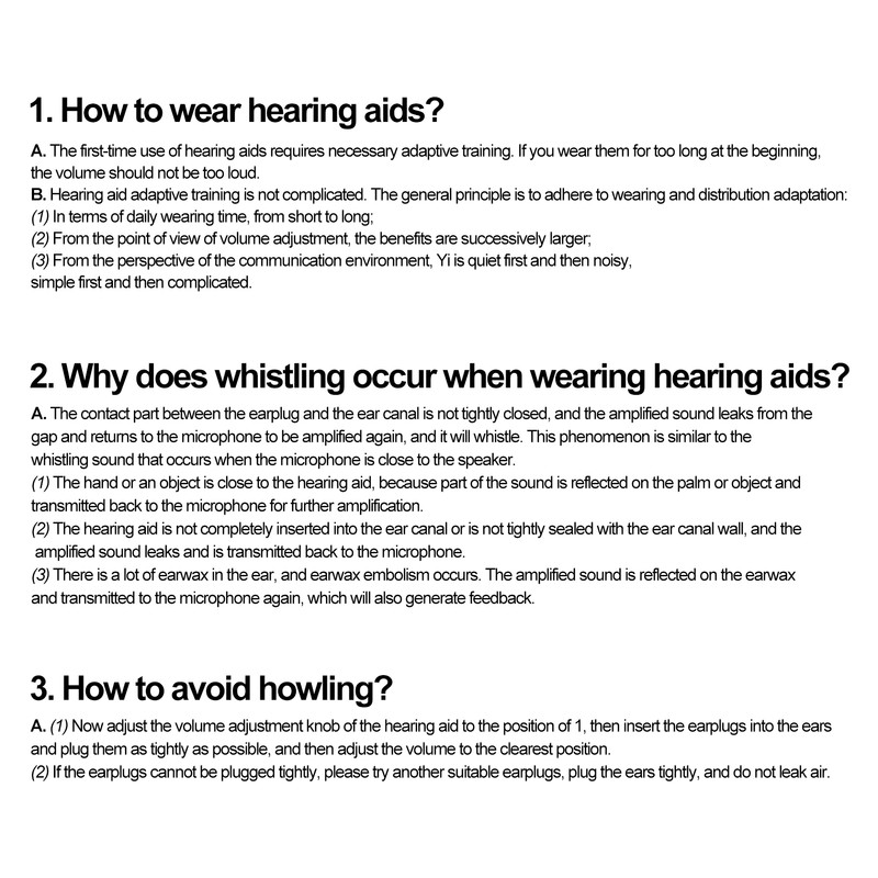 Hearing Aid Earphone Amplifier with Sterilization Box Noise Reduction Ear