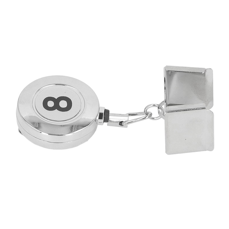 Billiard Cue Chalk Holder Metal Retractable Pocket Pool Cue Chalk