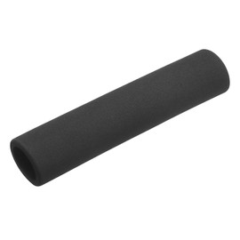 sourcing map Pipe Insulation Tube Foam Tubing for Handle Grip Support 35mm ID 47mm OD 195mm Heat Preservation Black