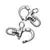 SUNOOM 316 Stainless Steel Quick Release Snap Shackle,Swivel Shackle Snap
