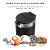 MUQIDA Car Ashtray with Lid, Auto Portable Stainless Steel Smokeless