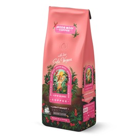 Dios Mio Coffee by Sofia Vergara | 100% Colombian Premium Ground Coffee | Sweetness, Light Roast/Bags | Rich, Smooth Flavor | Fair Trade Coffee Beans | Empower Women Coffee Growers