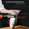 Fish Scaler Corded Electric Fish Scale Remover Scraper Cleaner Kit