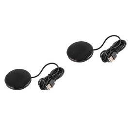 Operitacx 2pcs 360 Conference Microphone Condenser for Laptop Recording Omnidirectional Pickup Easy Setup