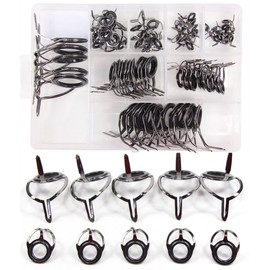 Rod Guides Fishing Tip Guide Top Guide Replacement Repair Kit 8 Sizes