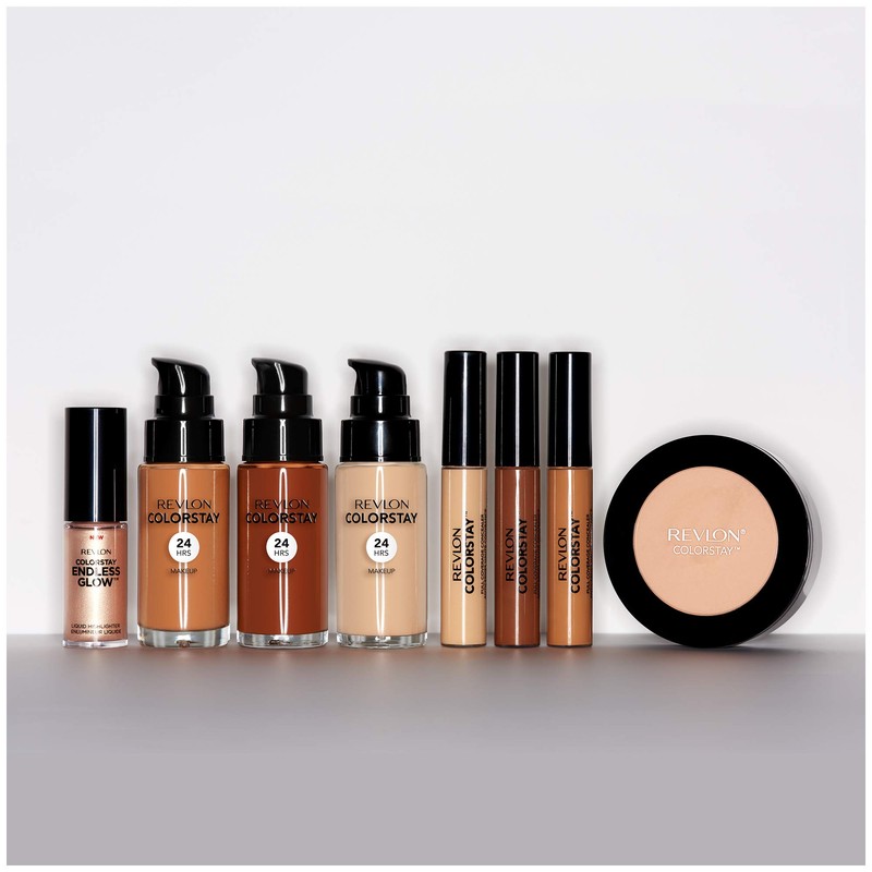 Revlon Powder Foundation, ColorStay Face Makeup, Longwearing, Oil Free-Fragrance Free,