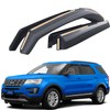 Goodyear Shatterproof in-Channel Window Deflectors for Ford Explorer 2011-2019, Rain