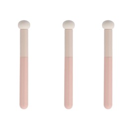 Concealer Brush Sponge Round Head Wet and Dry Foundation Brush General Purpose Makeup Brush Facial Beauty Tool Light and Portable Soft Naturally Hiding Dirt 3 Pieces