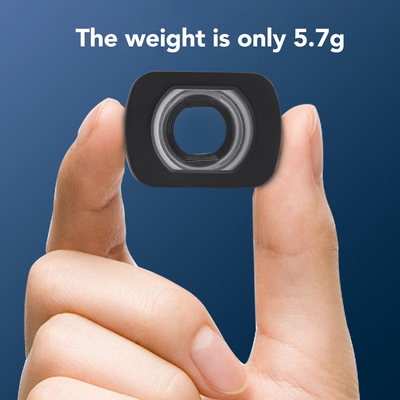 Wide Angle Lens for Osmo Pocket 3 HD Optical Glass