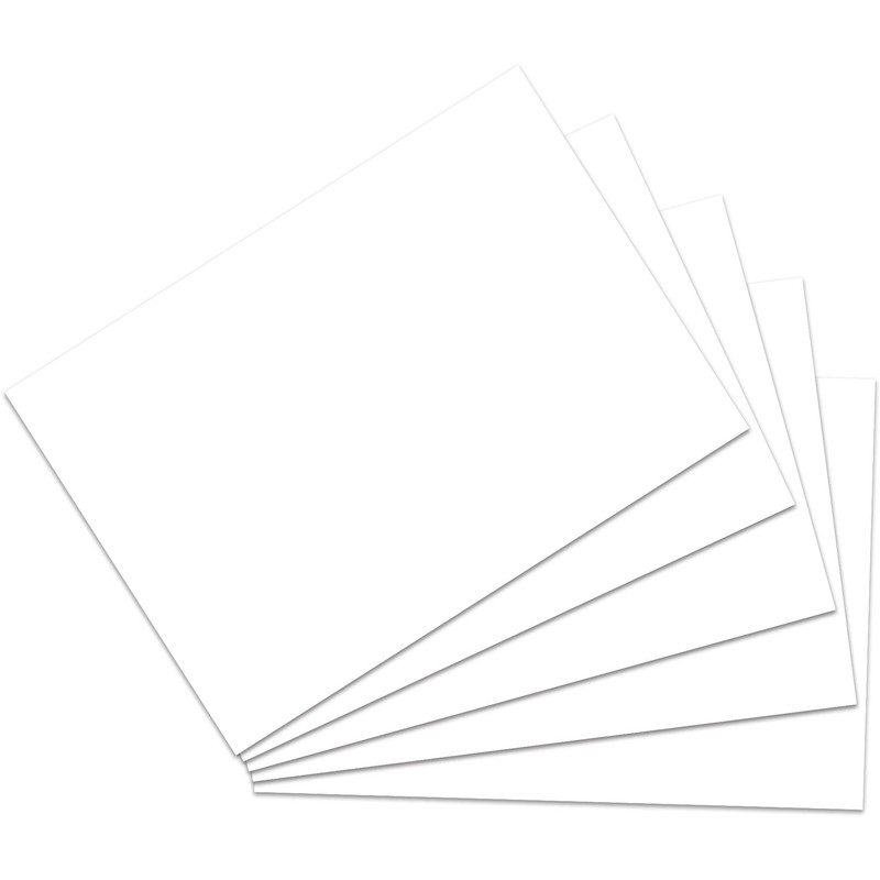 RNK 114750 Index Cards A5 White (Pack of 100)