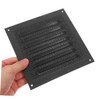OSALADI Exterior Wall Vent Cover Metal Louvered Grille for Attic