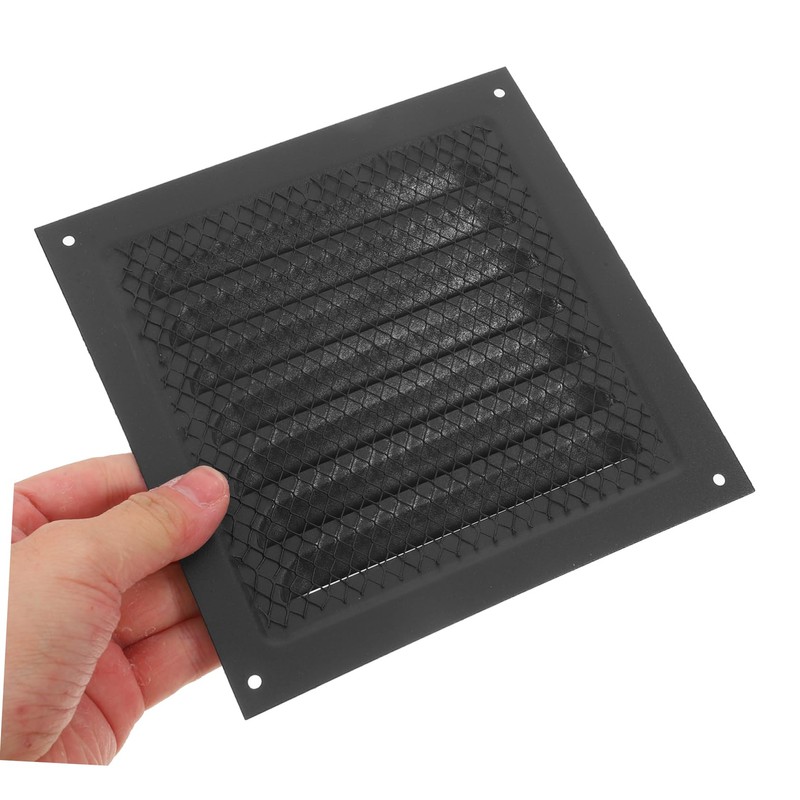 OSALADI Exterior Wall Vent Cover Metal Louvered Grille for Attic