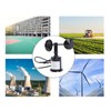 3 Cups Wind Speed Sensor Ultrasonic Sensor Weather Resistant High