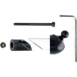Busch & Müller Unisex - Adult Replacement Fixing - 03220571 Replacement Attachment, Black, One Size
