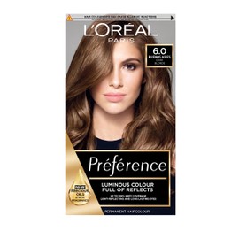 L’Oréal Paris Luminous Colour Permanent Hair Dye, 6 Buenos Aires Dark Blonde, Up to 100% Grey Coverage, Long-lasting Radiance Hair Colour, All Hair Types, Preference, 1 Application