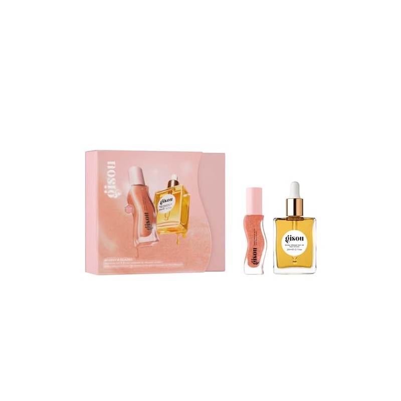 Gisou Glossy & Glazed Set - Aceite para el cabello
