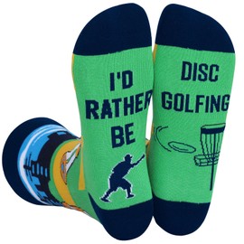 IRISGOD I'd Rather Be Funny Dress Socks for Men and Women Humor Joke Gifts