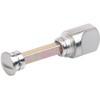 AGT Door lever: Stainless Steel Door Fitting Set for bathroom