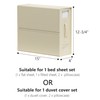 SheetCube Bed Sheet Organizers and Storage 8 Pack, Foldable Linen