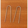 Pack 40 - U-shaped Garden Securing Pegs for securing artificial