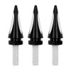 HDBUBALUS Spike Windshield Windscreen Black Screws For Harley Street Electra