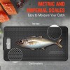 FLISSA Nonslip Fish Fillet Mat with Measuring Scale for Fish
