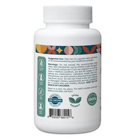 Pattern Wellness Ashwagandha Complex for Men & Women – Organic KSM-66® & Black Pepper Extract – Supports Stress Response & Energy Balance – Non-GMO – 60 Vegan Capsules