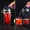 KASANOVA Shaker cocktail elettrico 500 ml con pompa trasparente