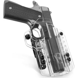 Gun&Flower OWB&IWB Holster Fit 5-Inch Colt 1911/Springfie