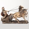Veronese Design Roman Chariot Sculpture WU72011A4 Bronze