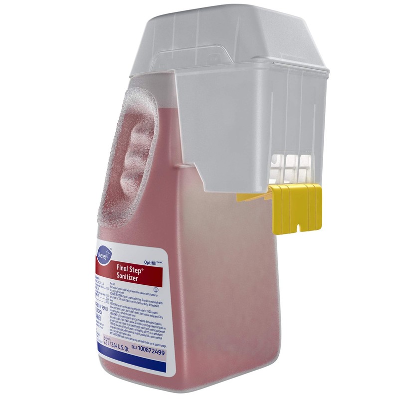Diversey 101105267 Final Step Sanitizer, No Rinse Food Contact Sanitizer